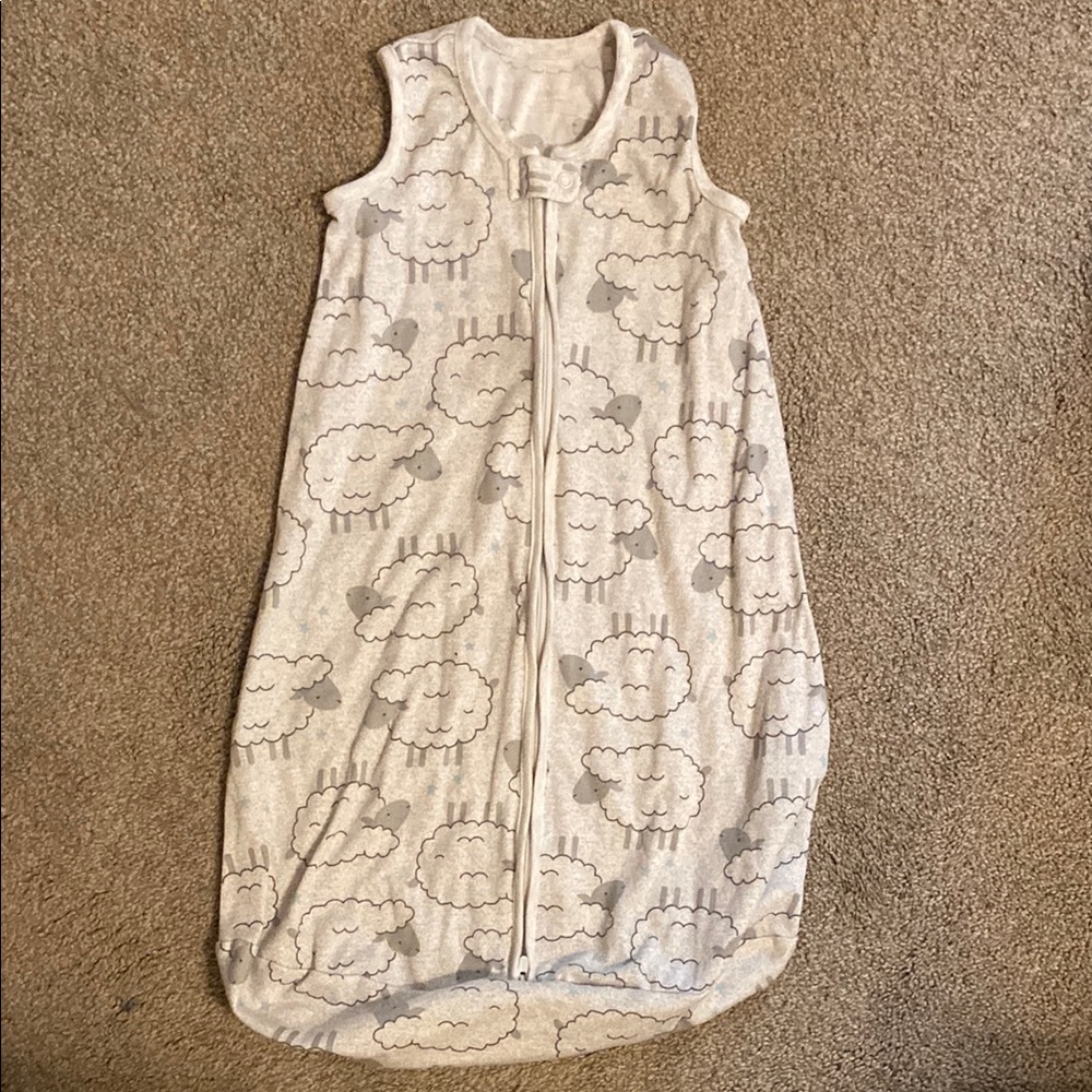 Carter's Gray Sheep Pattern Sleep Sack